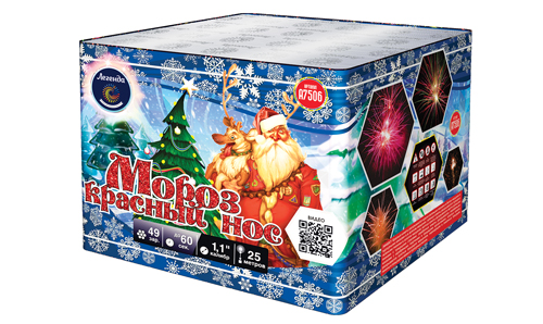  Батарея салютов Мороз Красный Нос  в Белогорске