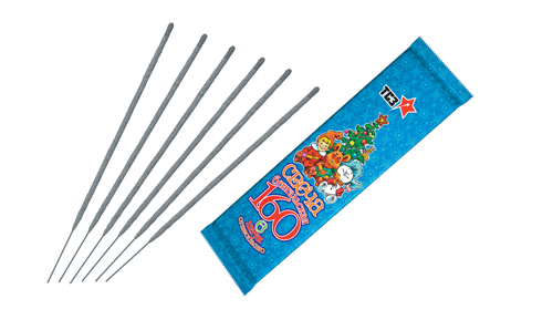  Бенгальские свечи 6 шт 160 мм в пакете  в Белогорске