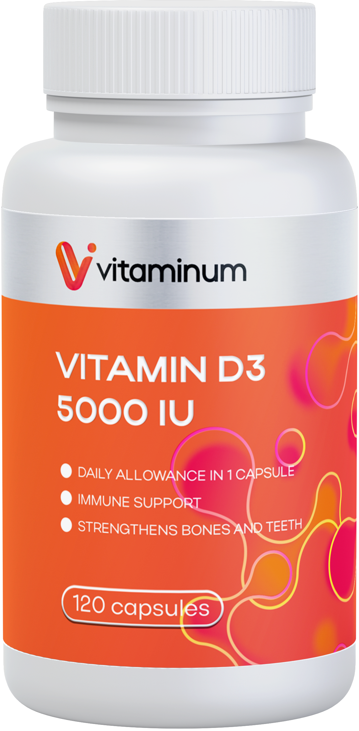  Vitaminum ВИТАМИН Д3 (5000 МЕ) 120 капсул 260 мг  в Белогорске