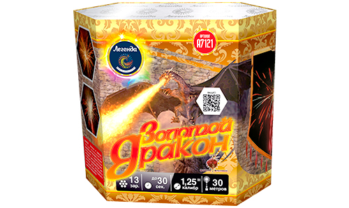  Батарея салютов Золотой дракон  в Белогорске